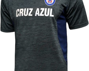 Cruz Azul Jersey: Officially Licensed Space Dye Soccer Shirt - Custom Name & Number
