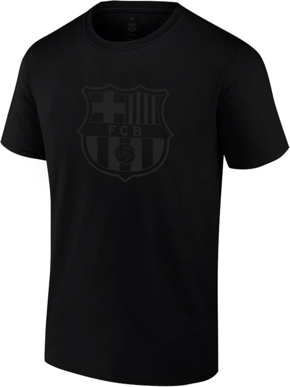 FC Barcelona Blackout Soccer Tee - Official Licensed Cotton T