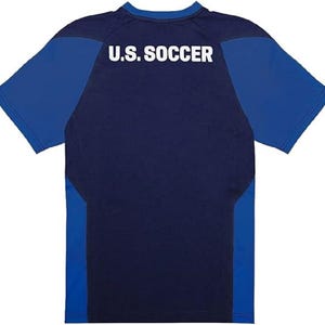 USMNT Soccer T-Shirt: Custom Name & Number, Youth Poly Elite Game image 2
