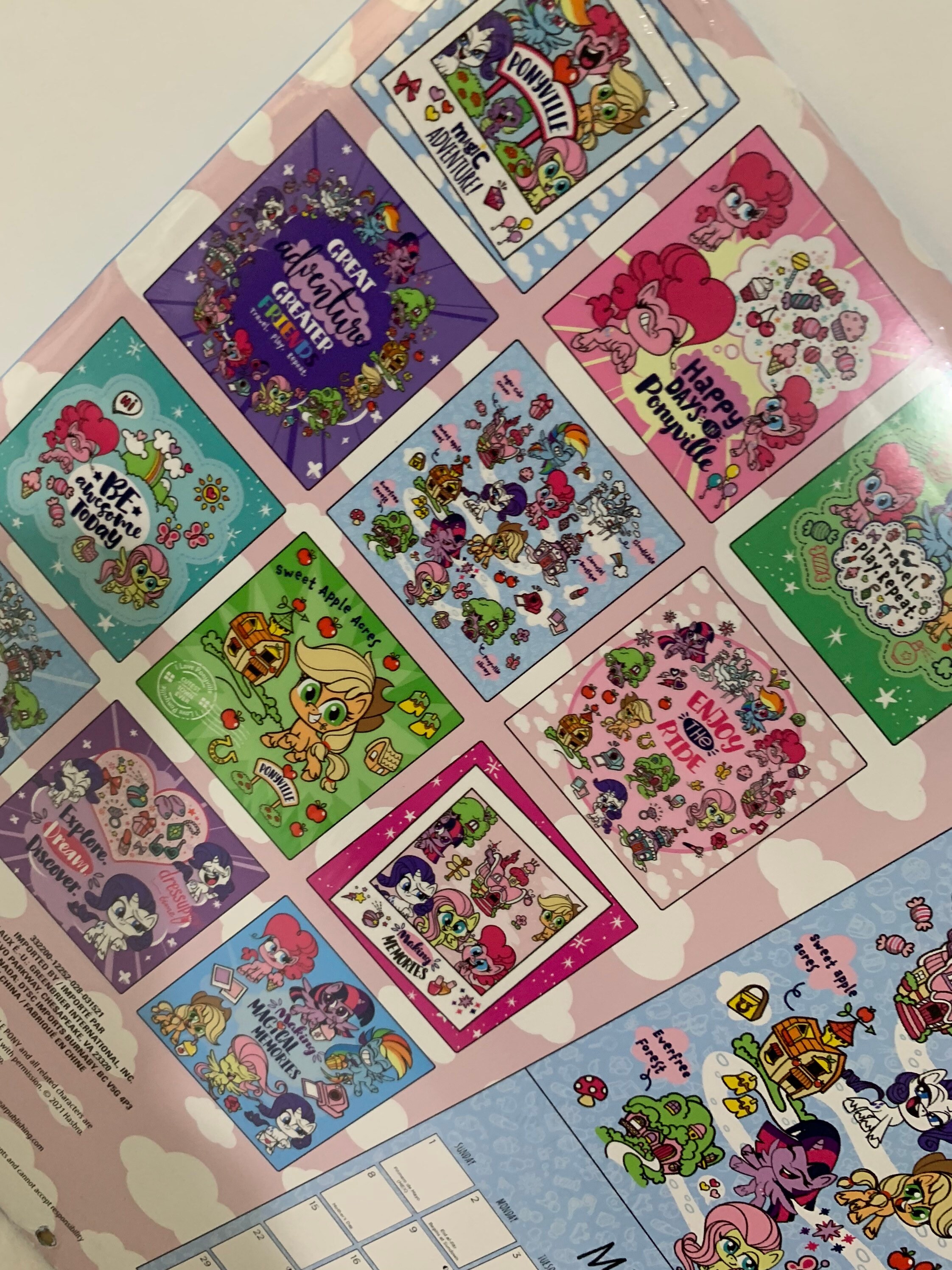 2022 My Little Pony Wall Calendar | Etsy