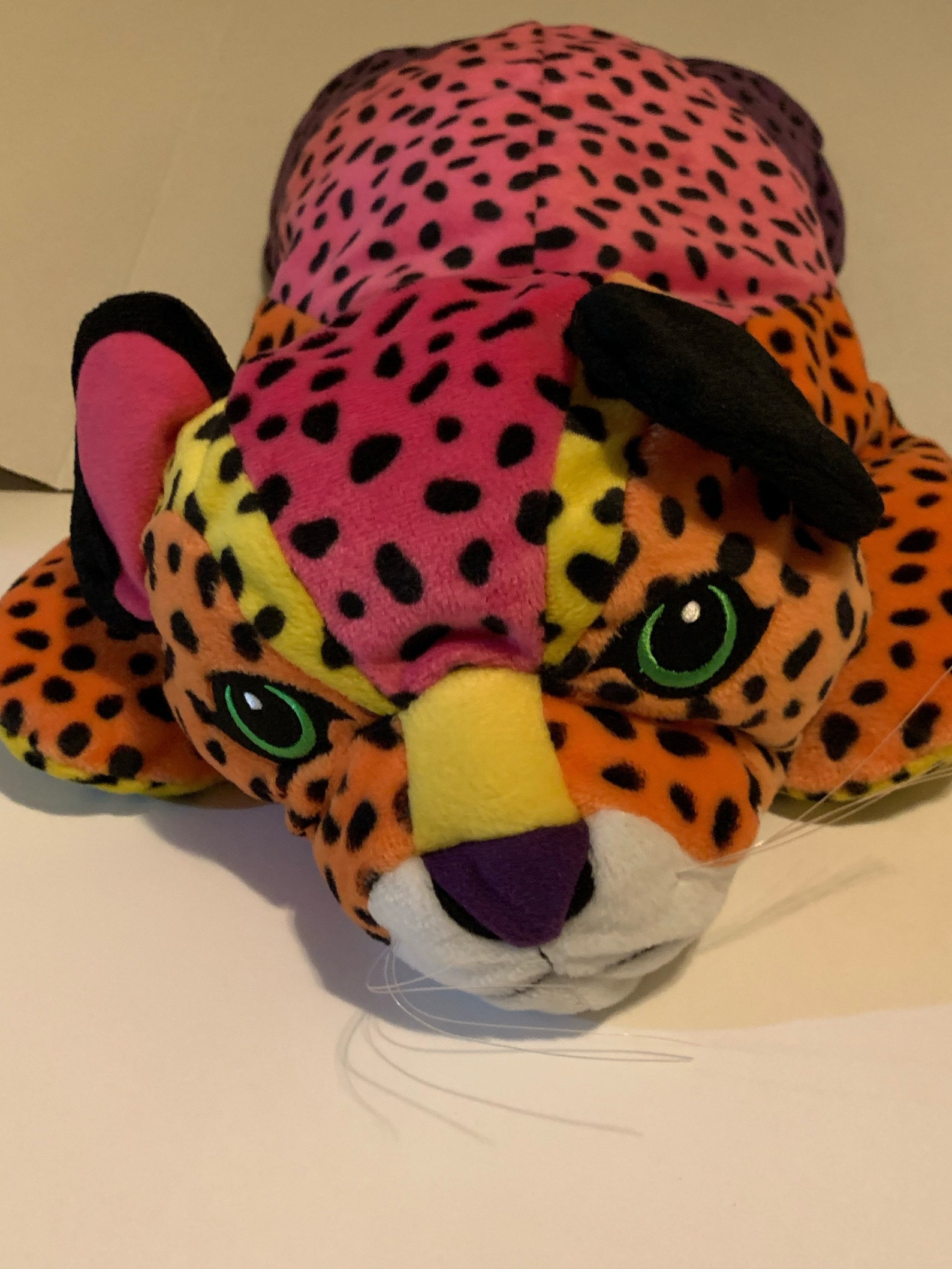1998 Lisa Frank Hunter Rainbow Leopard Cheetah 24 Plush | Etsy