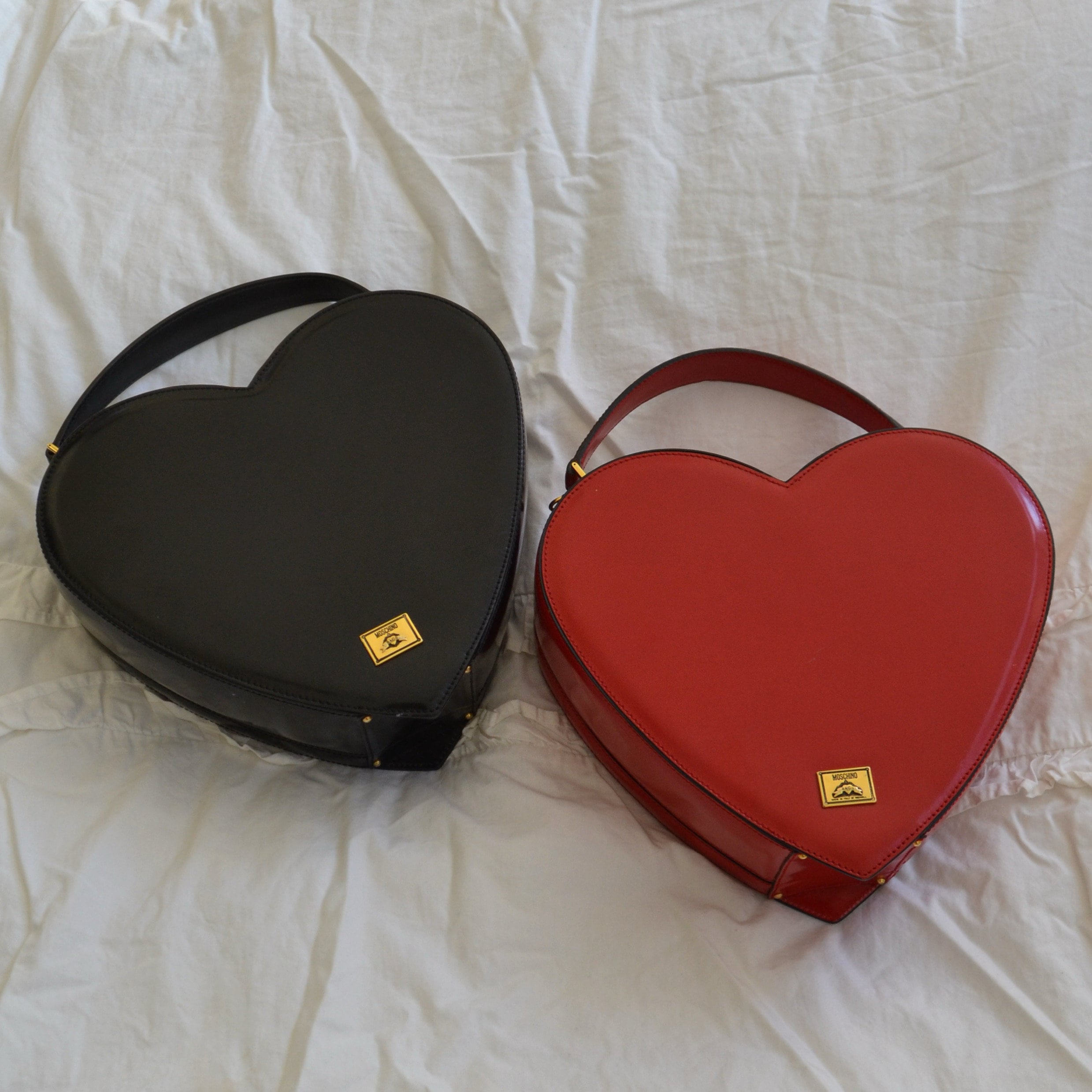 Raro bolso Moschino vintage con coraz n rojo The Nanny Fran Fine