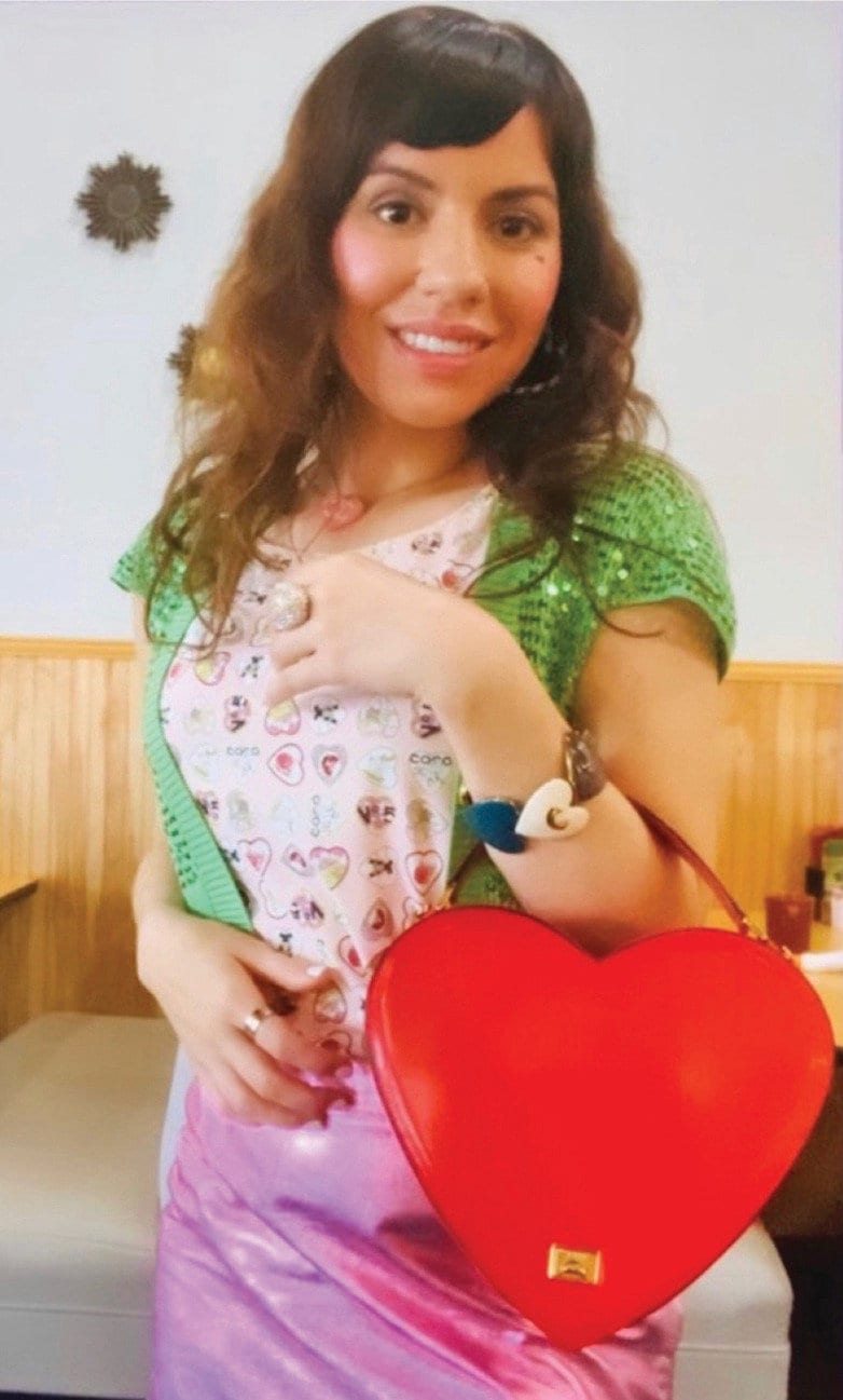 希少なモスキーノ ヴィンテージ レッド ハート バッグ - ザ