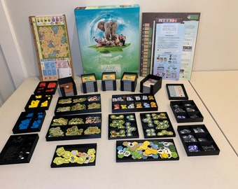 Ark Nova + Marine Worlds Organizer - 3D Printed Insert