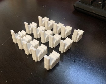 Axis & Allies Industrial Complexes  - Set of 15 (3D Printed)