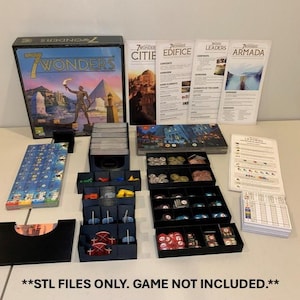 7 Wonders Organizer - 3D プリント STL ファイル (2020 第 2 版)