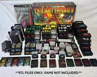 TI4 + POK + Thunders Edge Organizer - Digital File