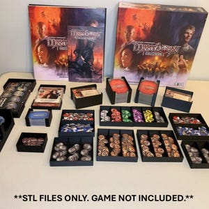 Mistborn: House War Organizer - with Siege of Luthadel Expansion - 3D STL files