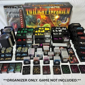 TI4 + POK + Thunders Edgeオーガナイザー - 3Dプリントオーガナイザー