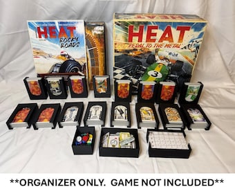 Heat Organizer - Fits 2 or 3 expansions - 3D Printed Insert