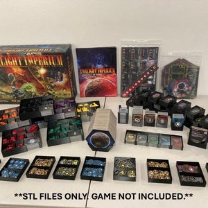 Twilight Imperium 4 Organizer (Prophecy of Kings Expansion) - Digital File