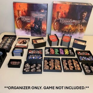 Mistborn: House War 3D printed Organizer - with Siege of Luthadel Expansion