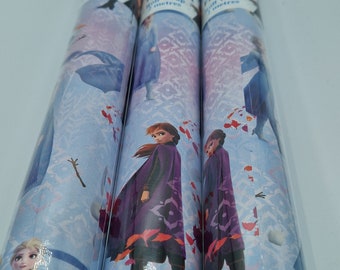 3x2m Hallmark frozen wrapping paper roll, Gift wrap