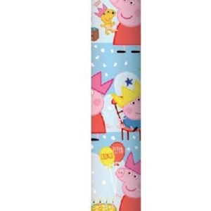 Rotolo di carta da regalo Peppa Pig da 12 m (6x2 m).