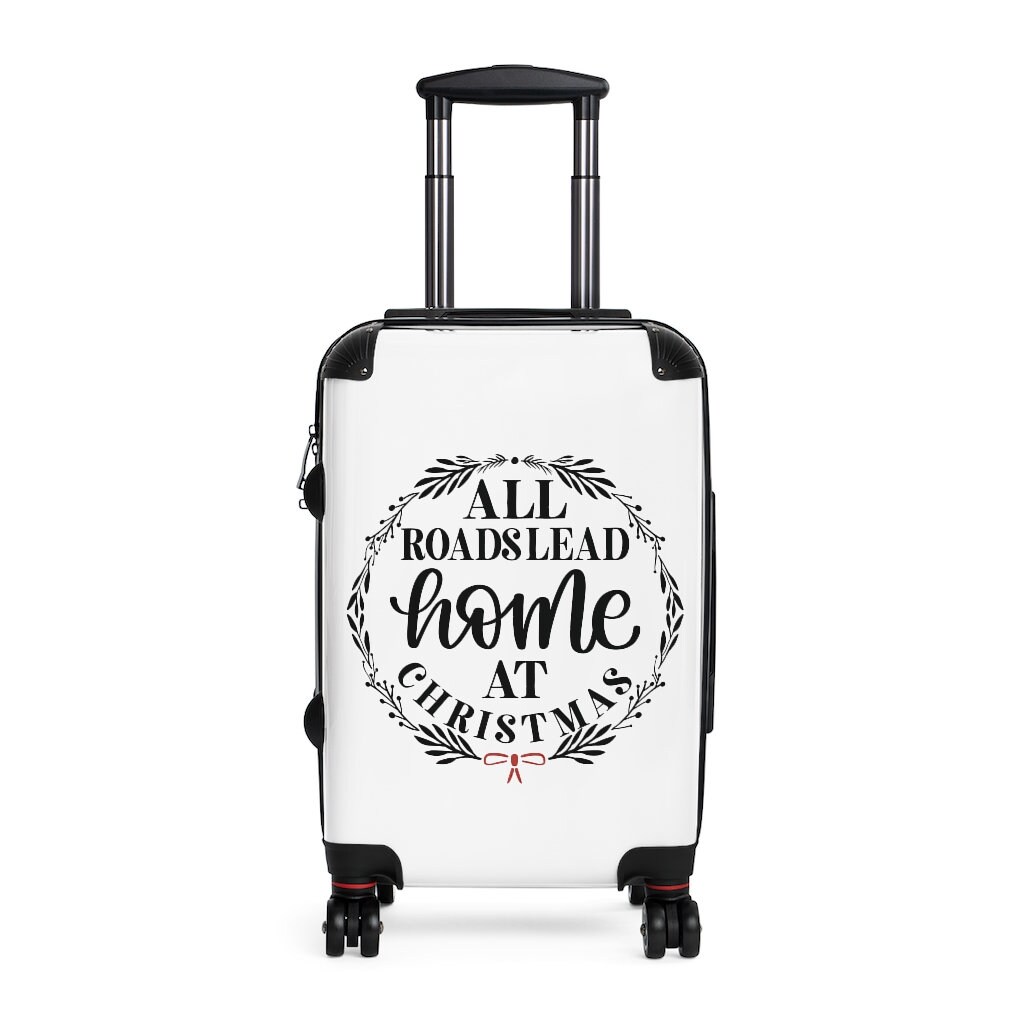 Home for the holidays Suitcase Etsy