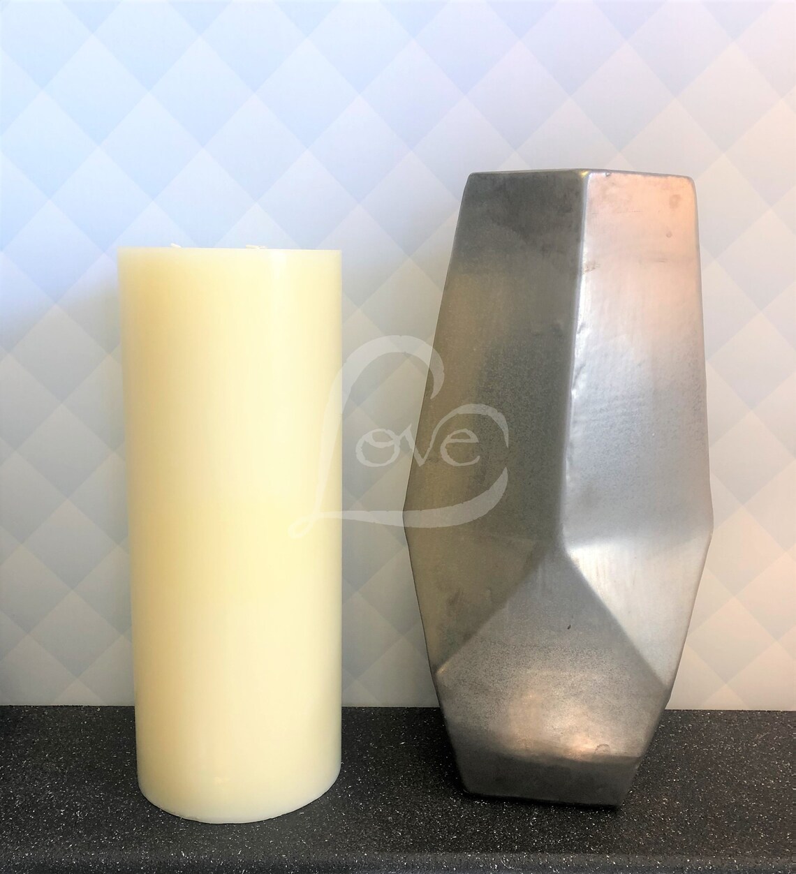 Handcrafted Church Pillar Candle Extra Large Etsy