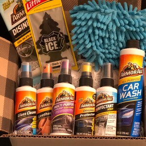 Armor All Holiday Car Cleaning Kit, 10-Piece Holiday Gift Set