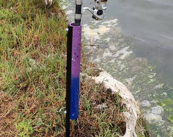 Catfishing rod holder 