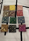 Moroccan folding coin purse product logo