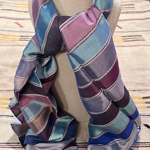 Handmade silk scarves, Silk shawl for women, Moroccan silk shawl, Women&#39;s shawl