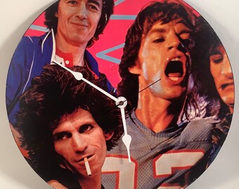 Rolling Stones 33 1/3 Album Cover Clock