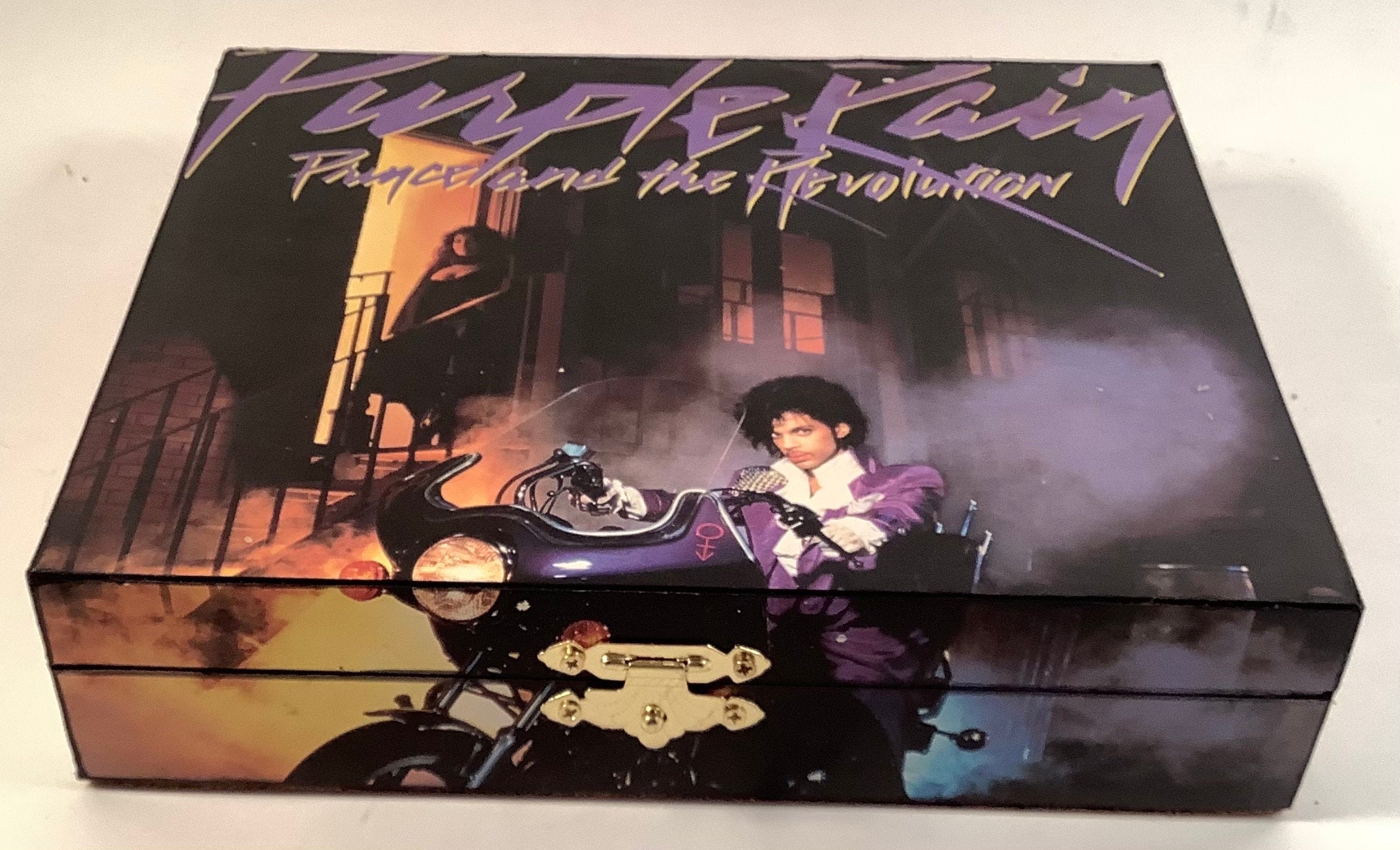 Prince “ Purple Rain”album Cover Box - Etsy