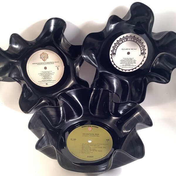Vinyl Record Bowl Etsy