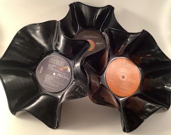 Elvis (3) Record Bowl Set