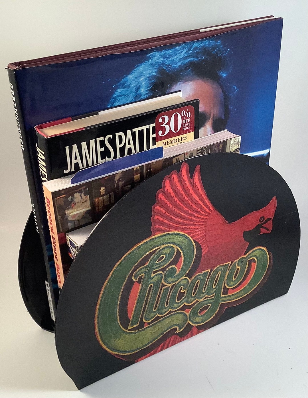 Chicago Album Cover Bookends Etsy
