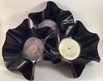 Elvis (3) Record Bowl Set