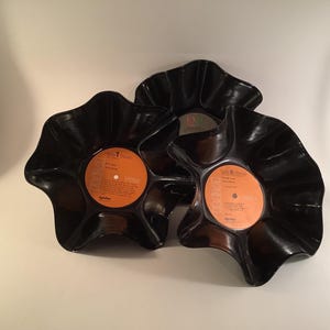 David Bowie Record Bowl Set