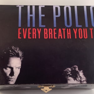 The Police Repurposed Album Cover Box
