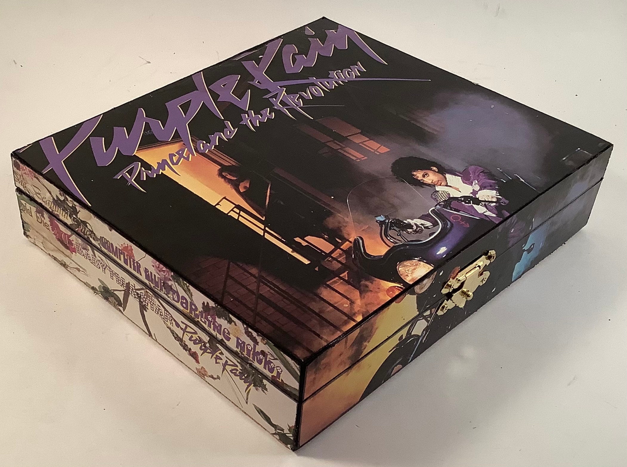 Prince “ Purple Rain”album Cover Box - Etsy