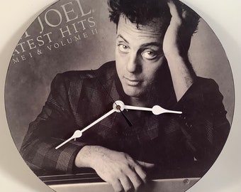 Billy Joel Greatest Hits 33 1/3 Album Cover Clock