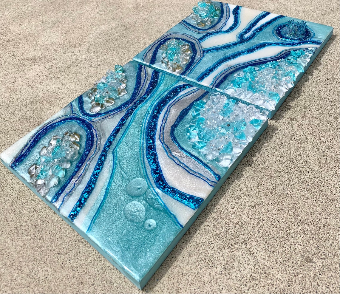 Resin Wall Art Etsy