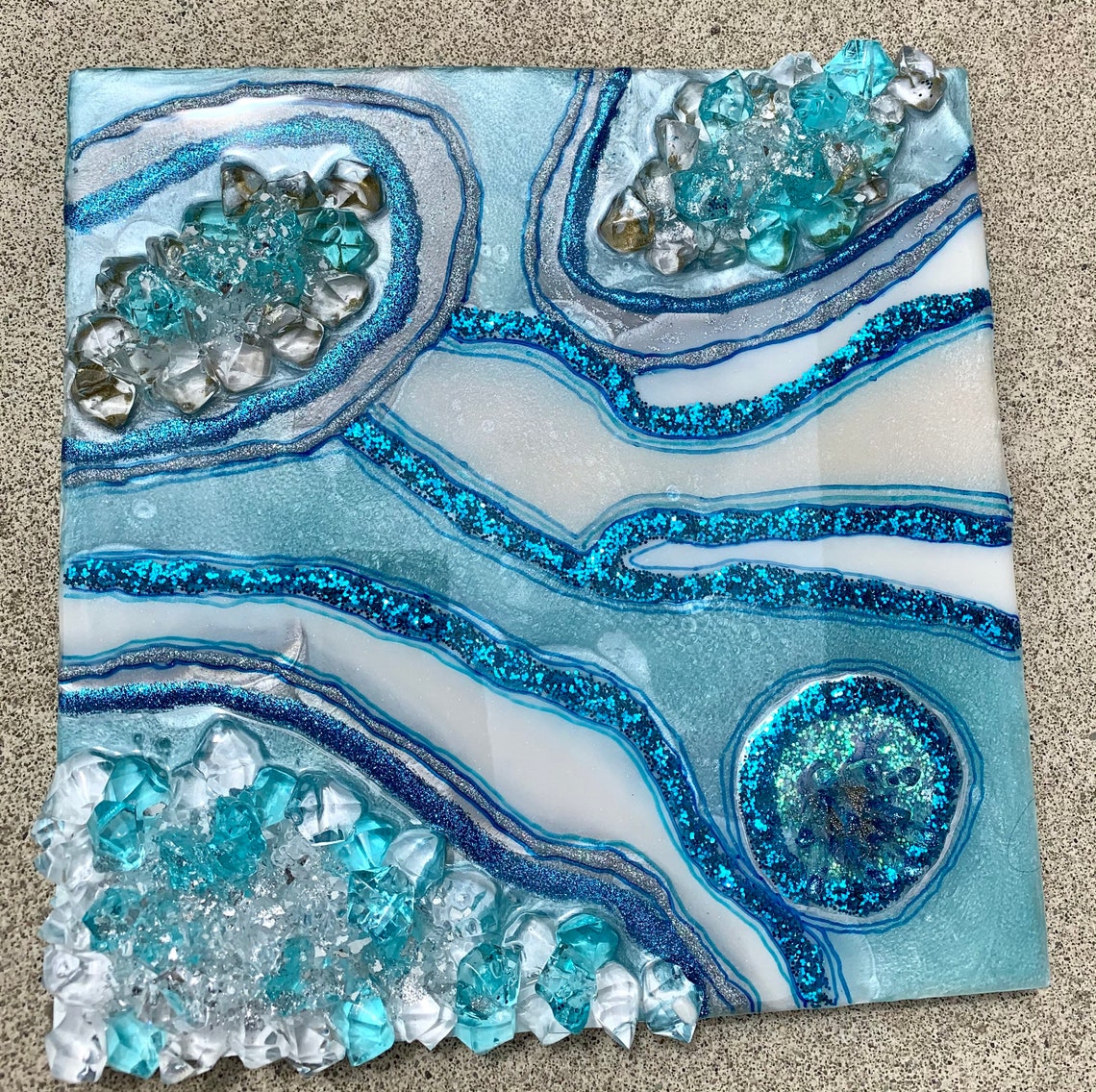 Resin Wall Art Etsy