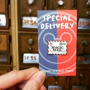 Magic Mail Hard Enamel Pin | Special Delivery | Lapel Pin