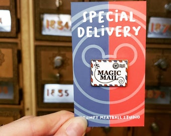 Magic Mail Hard Enamel Pin | Special Delivery | Lapel Pin