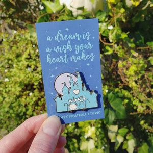 Fairytale Mice Castle Hard Enamel Pin | Lapel Pin