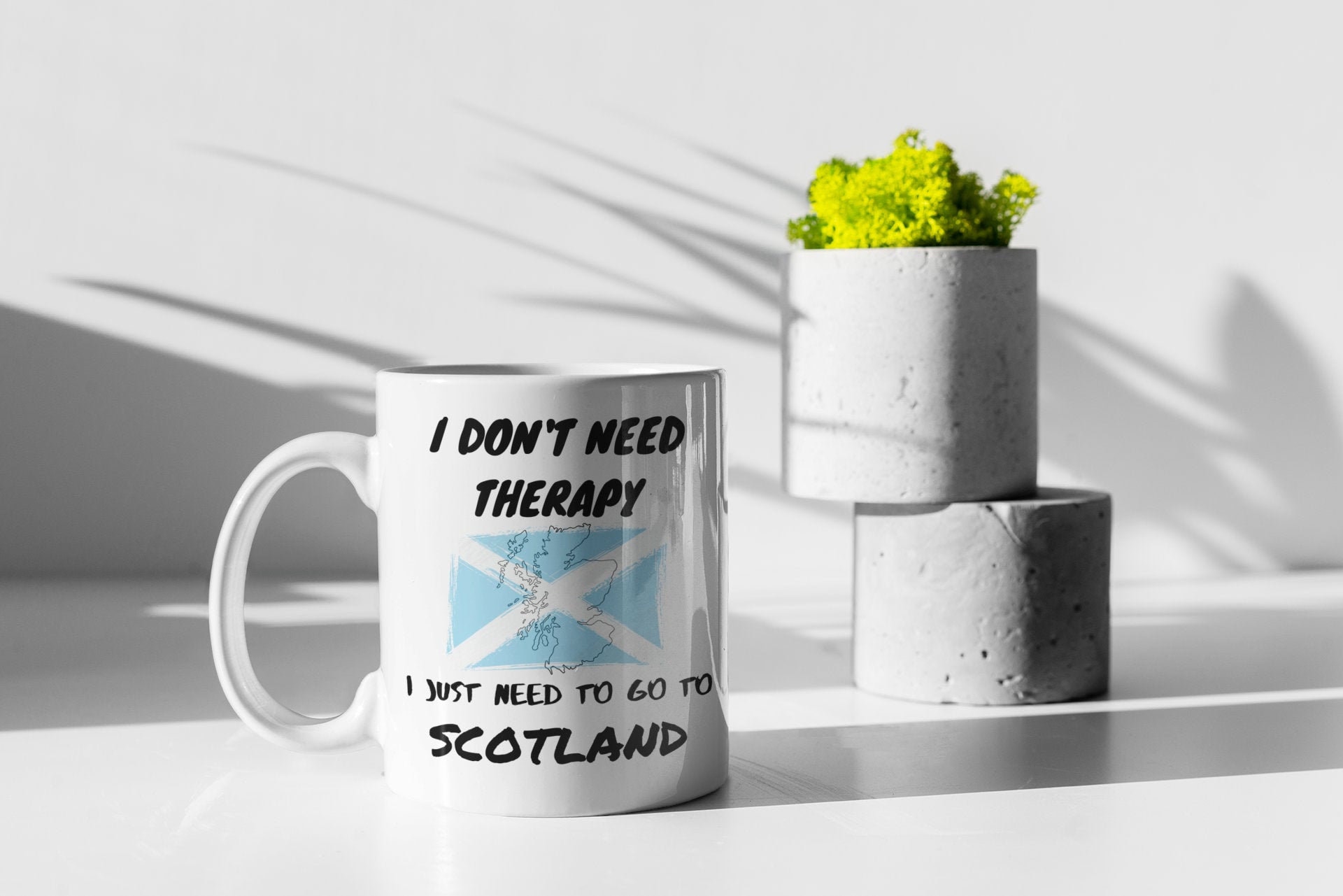 Fashionalarm Tasse « Ich Braucht Keine Therapie » - Motif Croisière