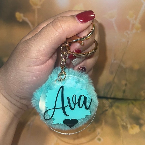 Pom Pom Zipper Pull Etsy