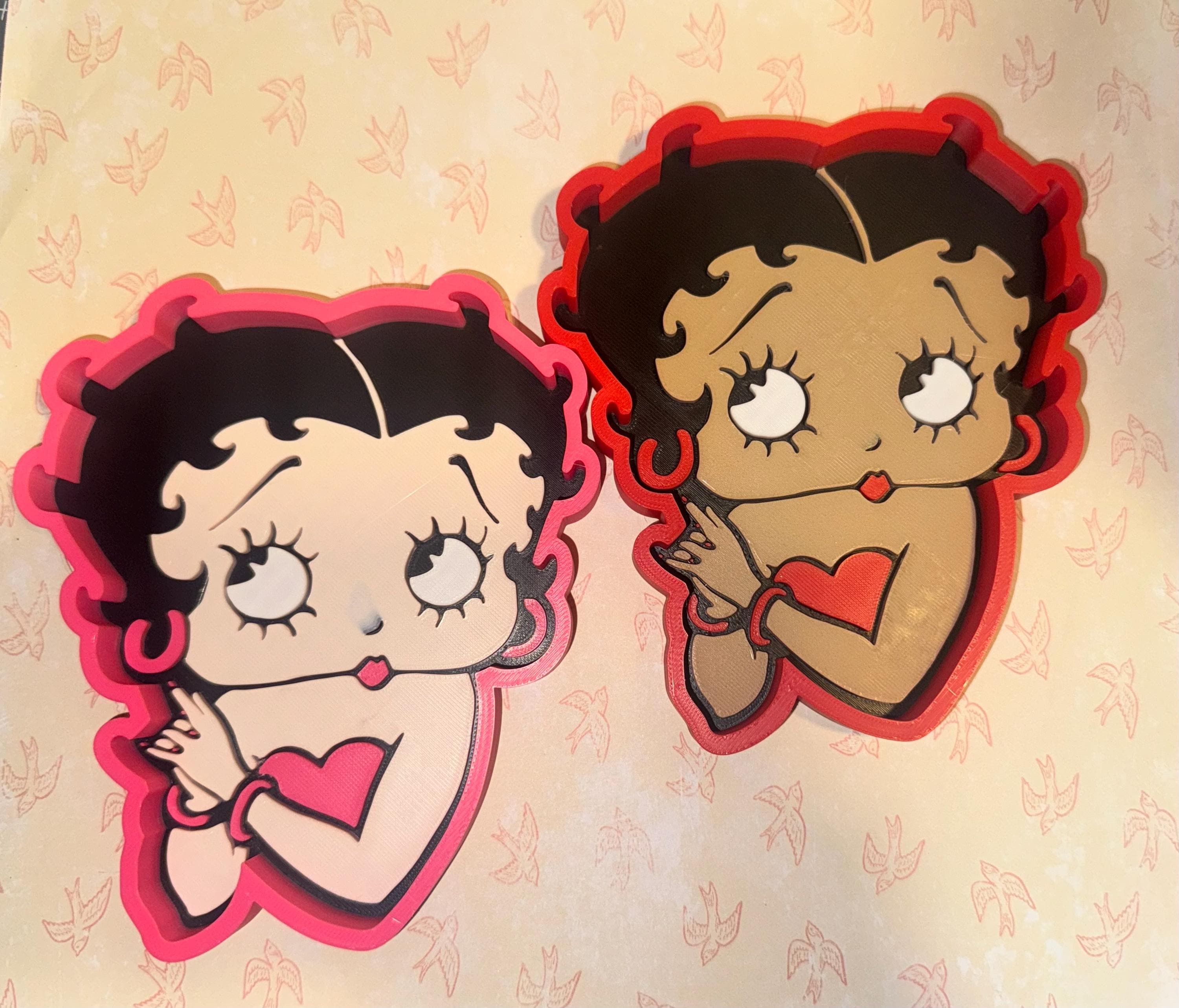 Betty Boop Wood - Etsy