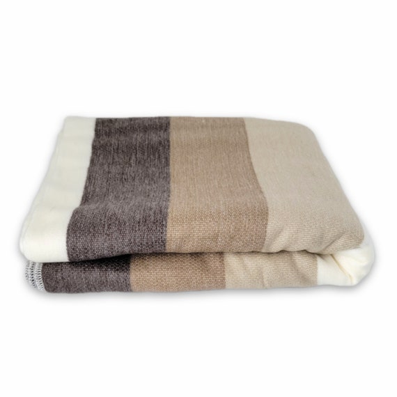 Alpaca Wool Blanket Queen Size Handmade Blanket Unique - Etsy