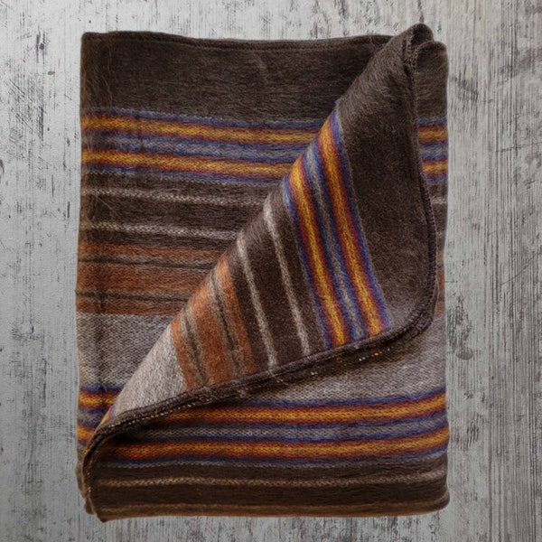 Alpaca Wool Blanket Etsy