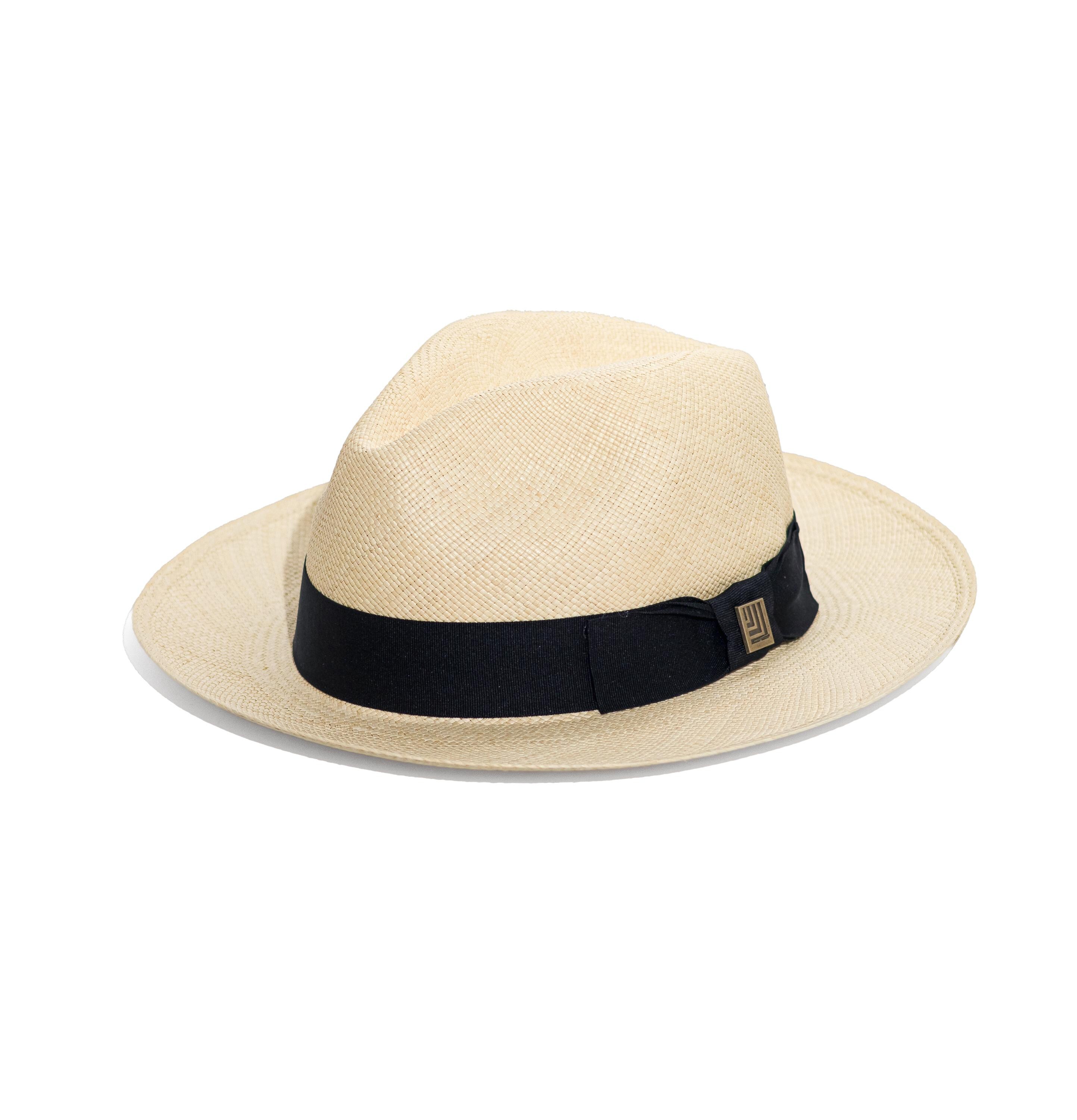 【同梱不可】 Bow With Hat Panama Natural Band, Exclusive & Genuine 帽子