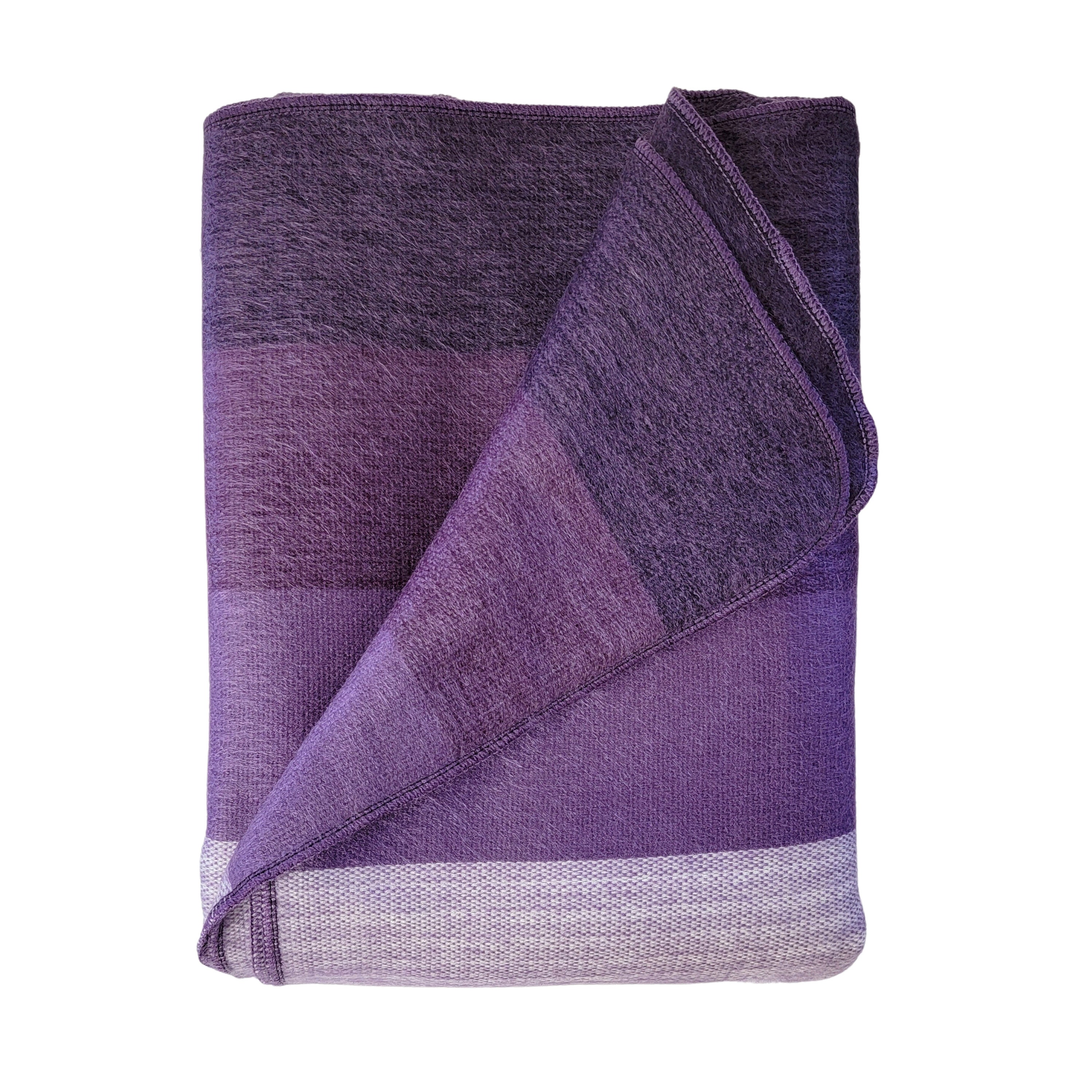 Purple cheap wool blanket