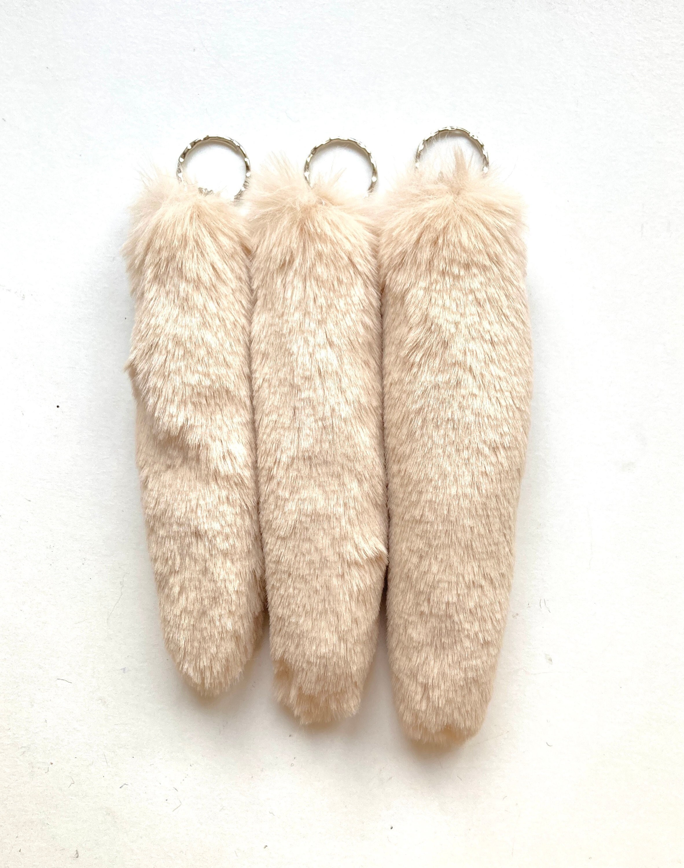 ONNUTO Crystal Fox in Fur Keychain
