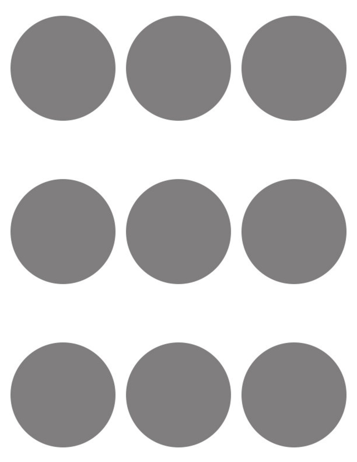 2 5 Inch Circle Template Blank Template SVG PNG JPG Graphic Design 