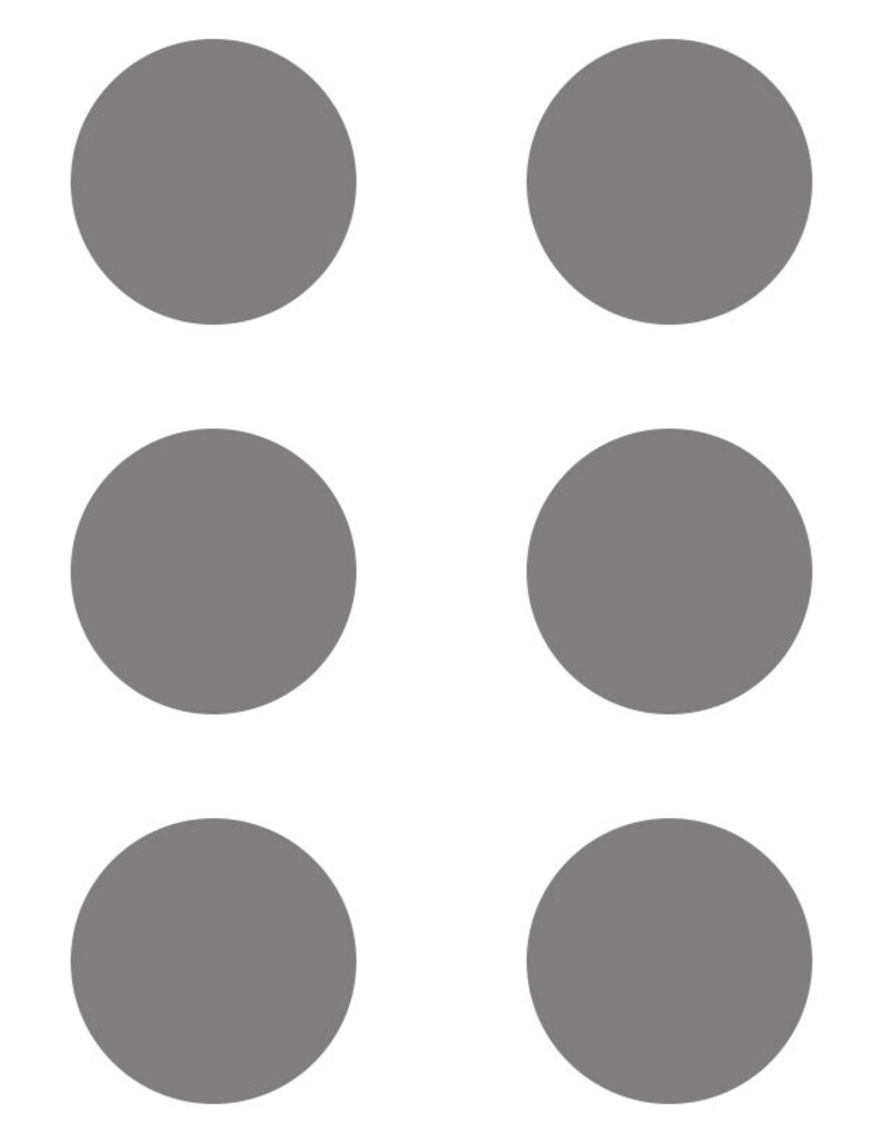 2.75 Inch Circle Template | Blank Template | SVG | PNG | JPG | Graphic ...