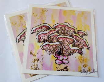 Print - Original Painting, "Pink Oyster"